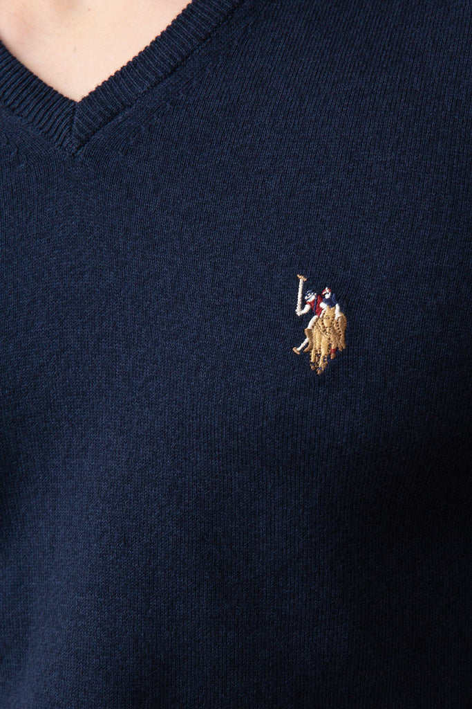 U.S. Polo Assn. teget plavi muški džemper (652129VR033) 4