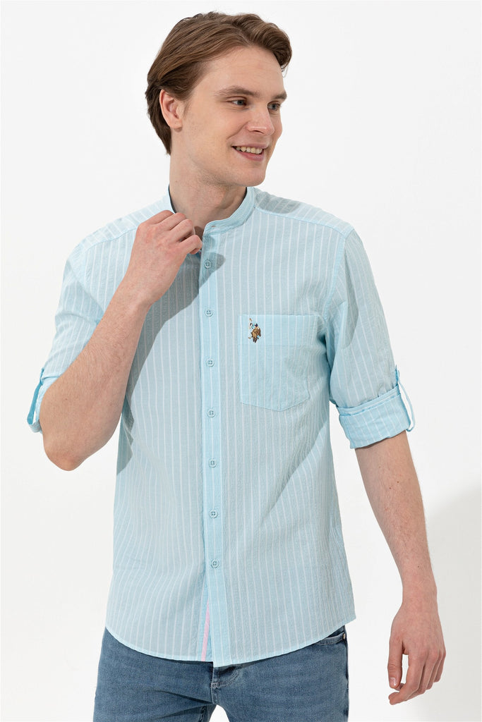 U.S. Polo Assn. tirkizna muška košulja (1361739VR093) 1