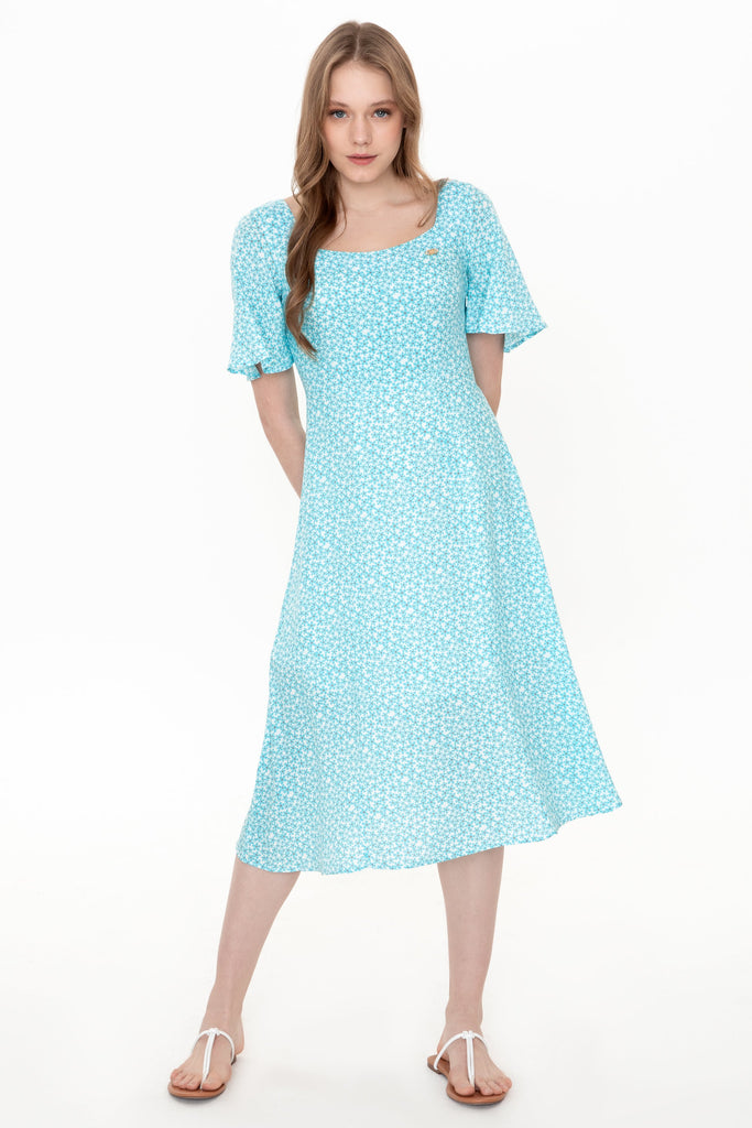 U.S. Polo Assn. tirkizna ženska haljina (1363835VR093) 6