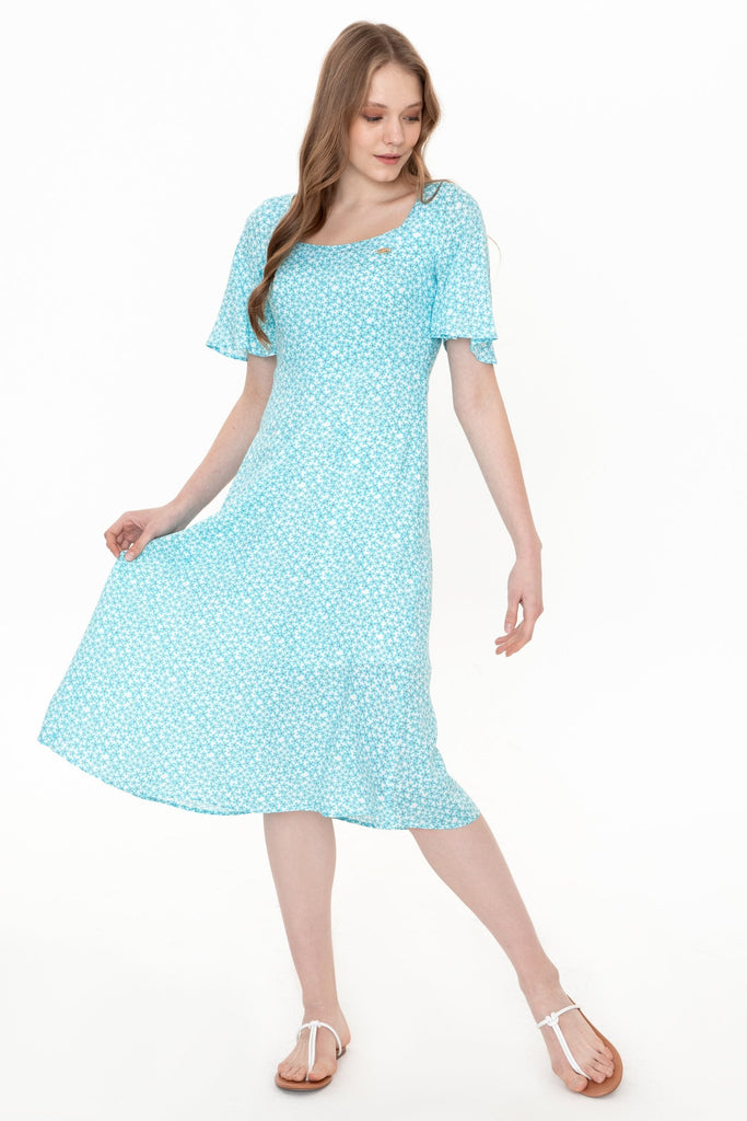 U.S. Polo Assn. tirkizna ženska haljina (1363835VR093) 1