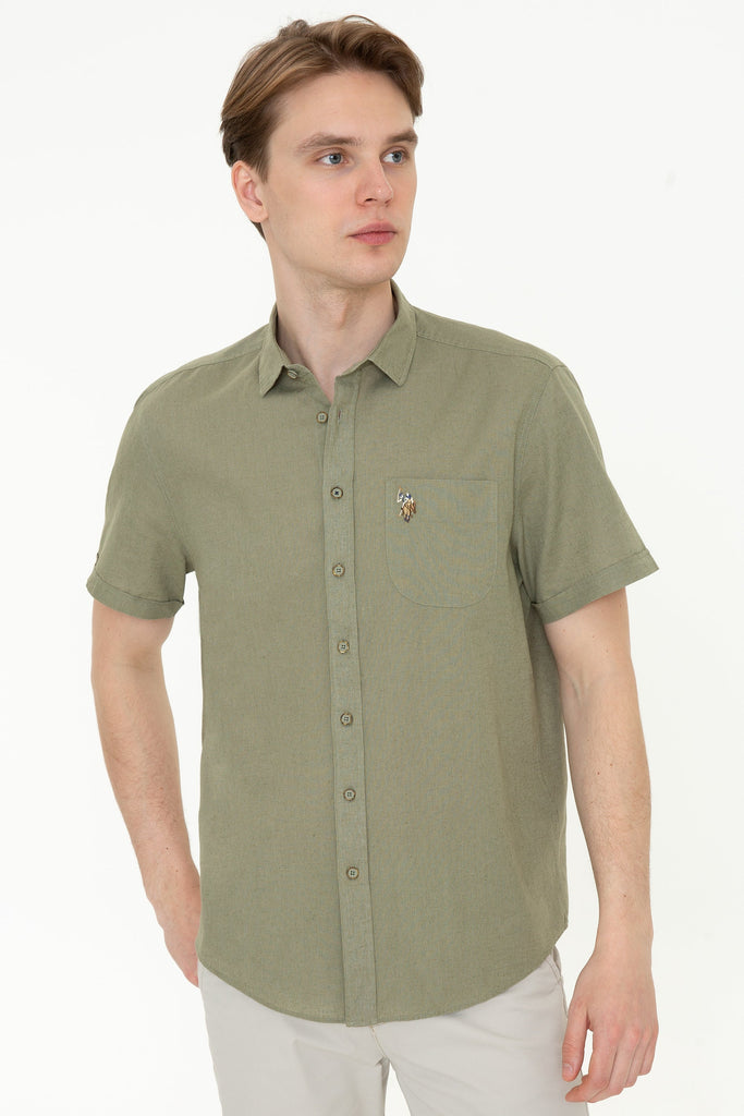 U.S. Polo Assn. zelena muška košulja (1221969VR027) 1