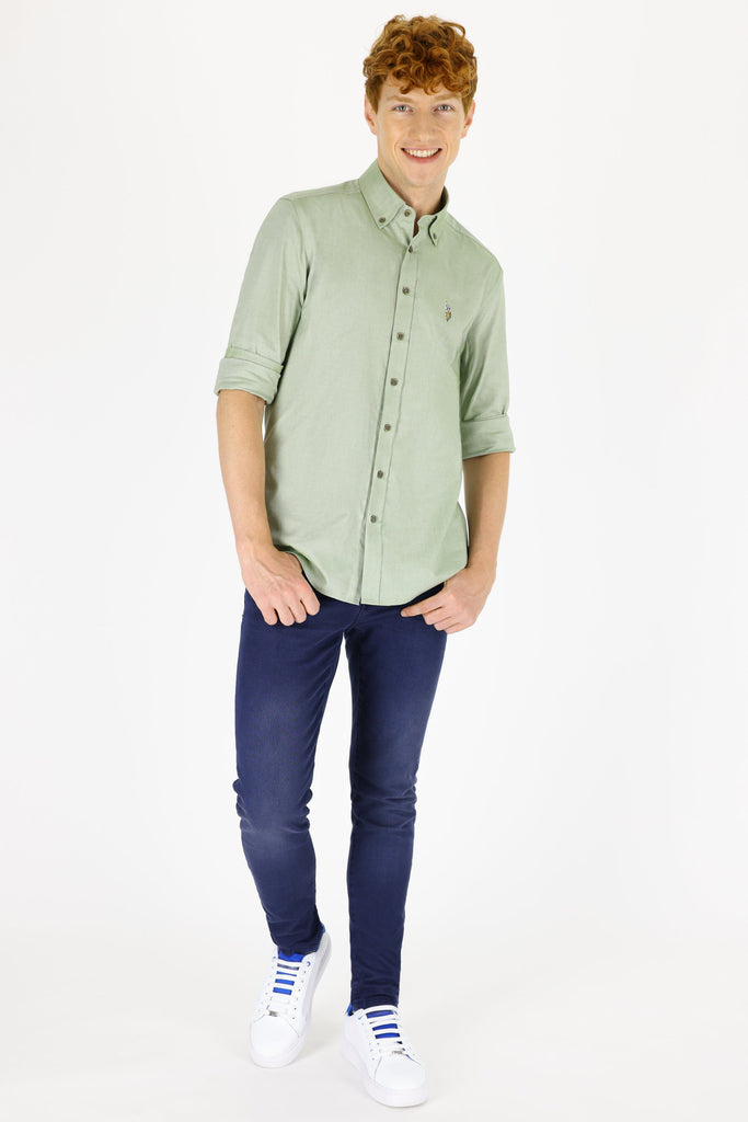 U.S. Polo Assn. zelena muška košulja (1271087VR027) 4