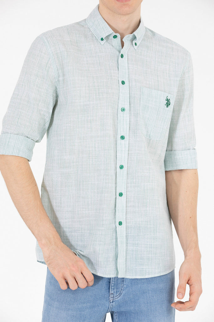 U.S. Polo Assn. zelena muška košulja (1575234VR054) 4