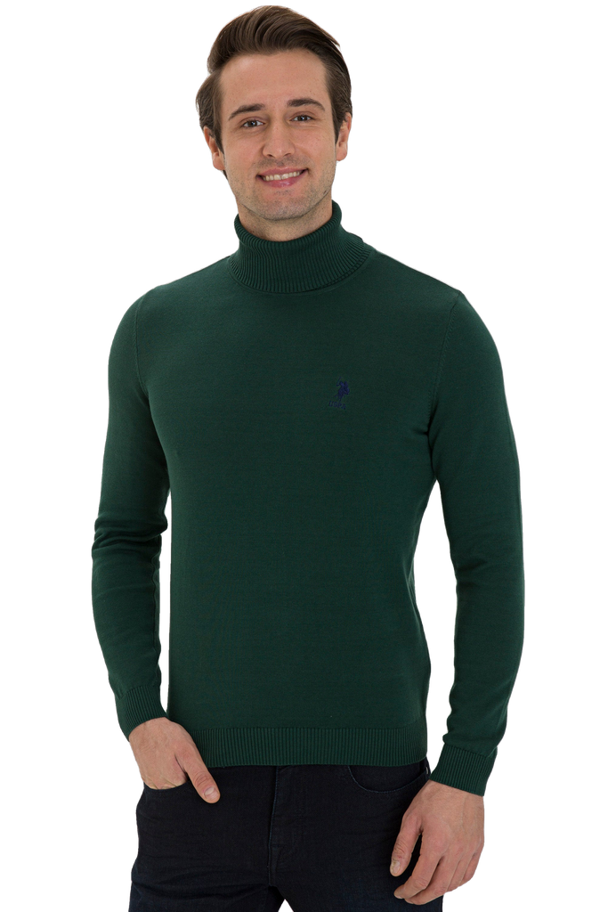 U.S. Polo Assn. zeleni muški džemper (1259614VR054) 1