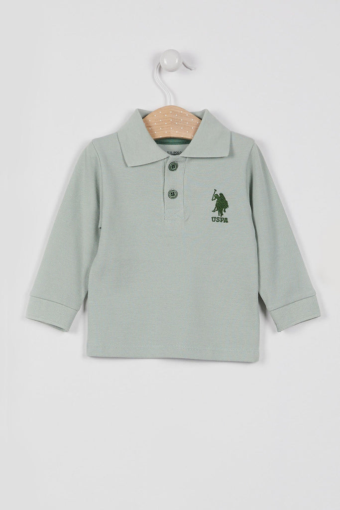 U.S. Polo Assn. zelena polo majica za bebe (USB998-NIL) 1