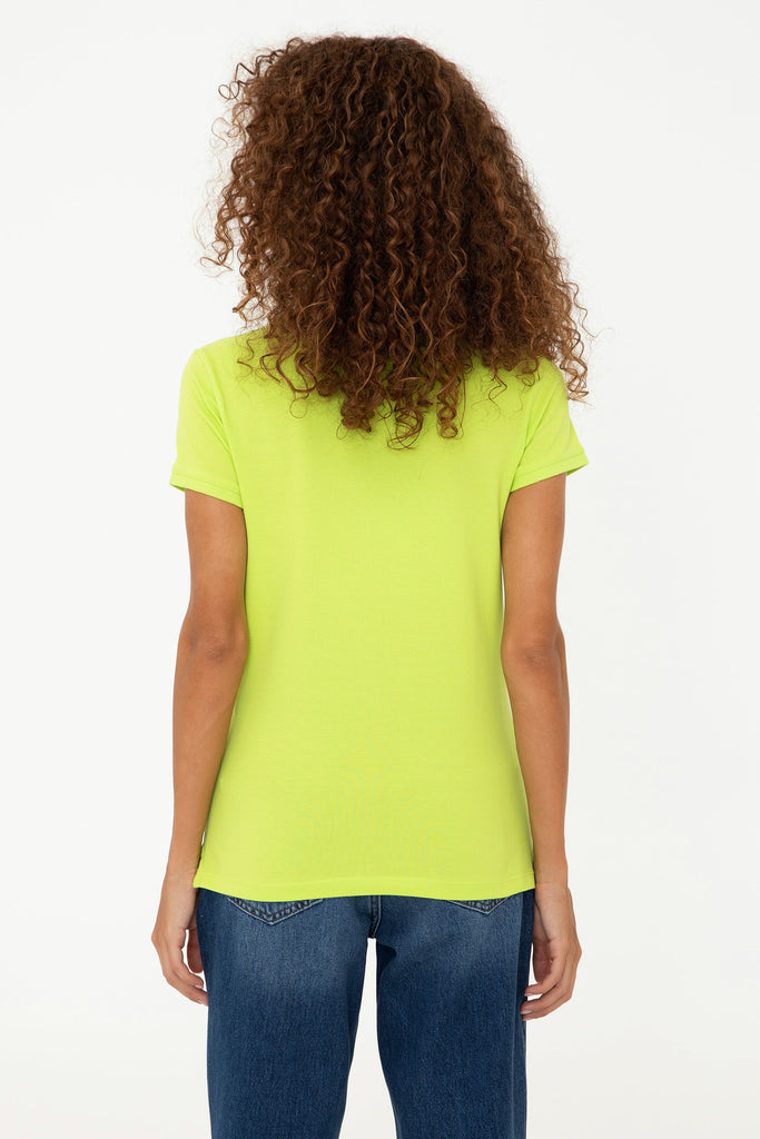 U.S. Polo Assn. zelena ženska polo majica (1190918VR087) 2