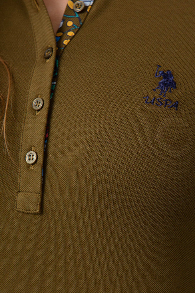 U.S. Polo Assn. zelena ženska polo majica (644672VR111) 4