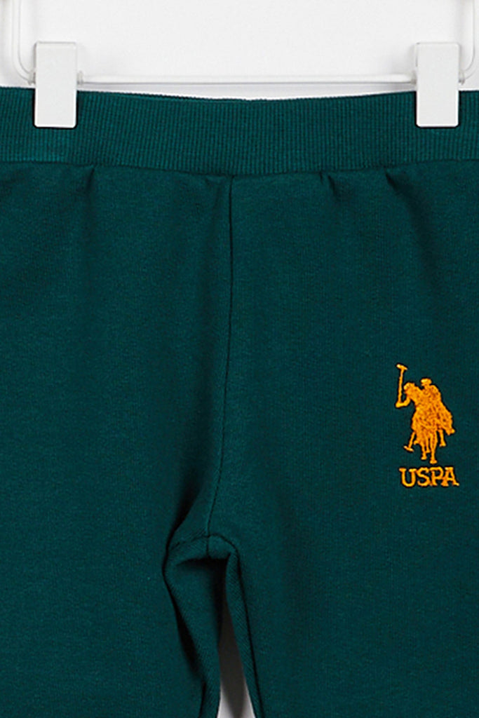 U.S. Polo Assn. žuto.zeleni komplet za bebe 2/1