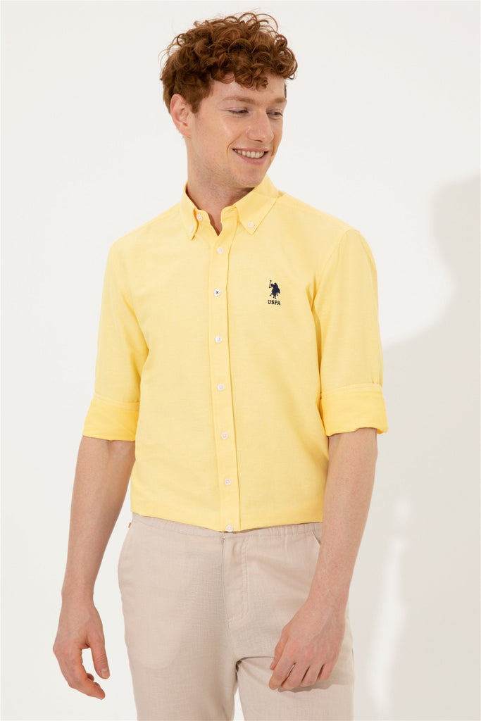 U.S. Polo Assn. žuta muška košulja (1363580VR004) 1