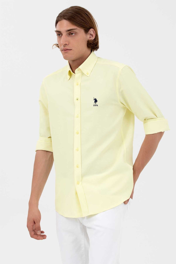 U.S. Polo Assn. žuta muška košulja (50262980068vr004) 1