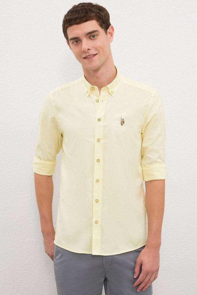 U.S. Polo Assn. žuta muška košulja (980673VR044) 1