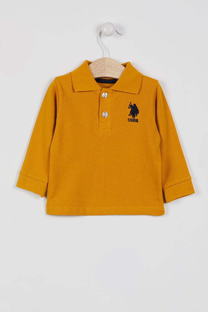 U.S. Polo Assn. žuta polo majica za bebe (USB998-GOLD) 1