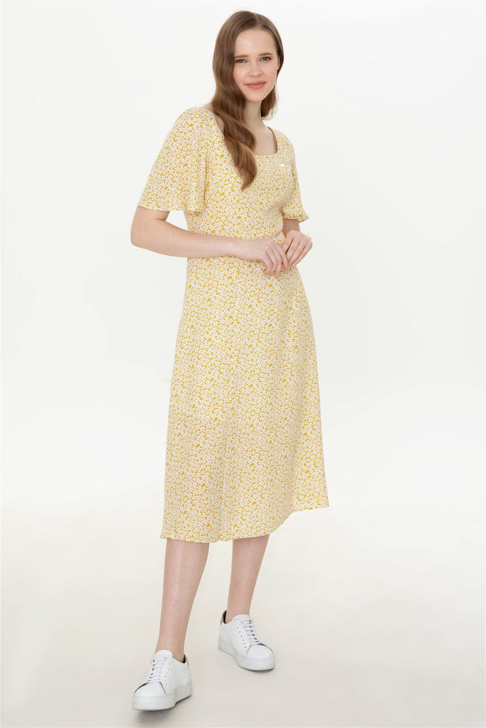 U.S. Polo Assn. žuta ženska haljina (1363835VR004) 1