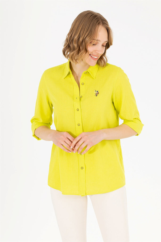 U.S. Polo Assn. žuta ženska košulja (1570438VR168) 1