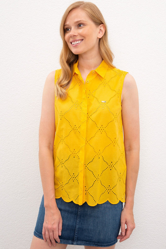 U.S. Polo Assn. žuta ženska košulja (979964VR044) 1