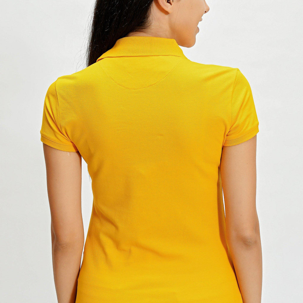 U.S. Polo Assn. žuta ženska polo majica (1191075VR044) 2
