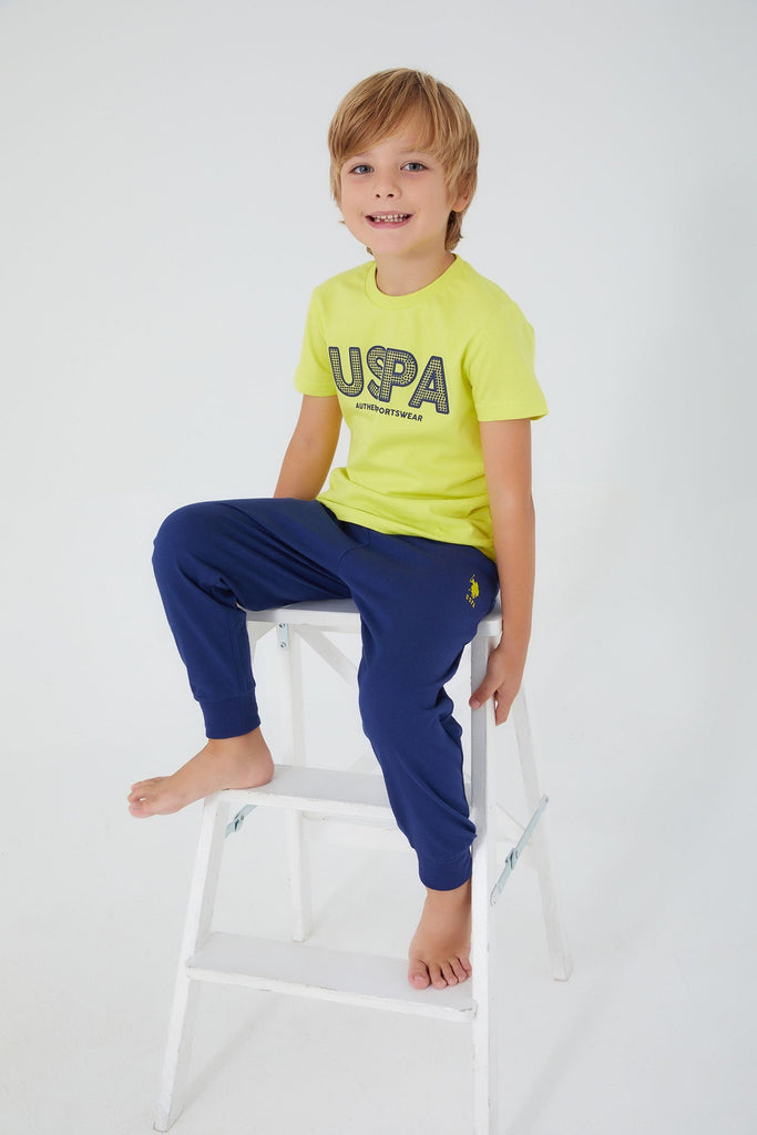 U.S. Polo Assn. žuti komplet za dječake (US1322-4-LEMON) 1
