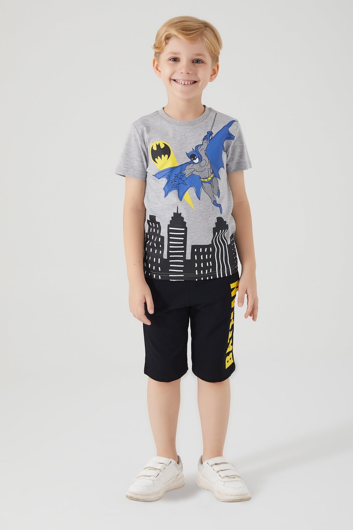 Warner Bros sivi komplet za dječake "Batman"