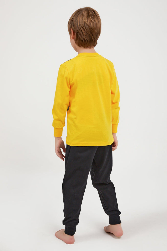 Warner Bros žuta pidžama za dječake (L1521-3-Yellow) 2