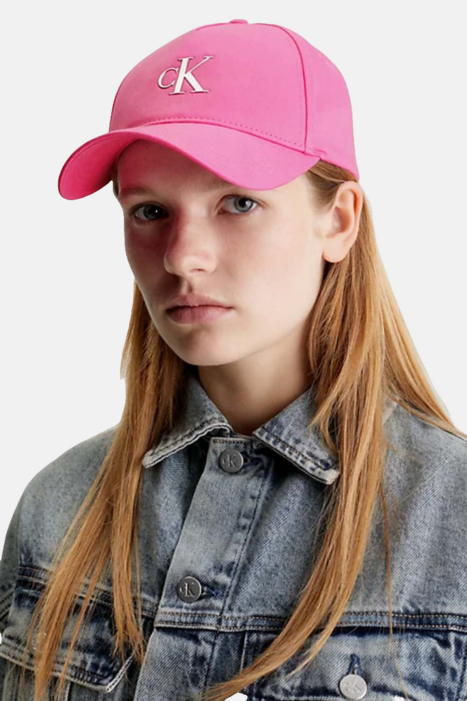 Calvin Klein pink ženski kačket sa zakovicama-[SKU]