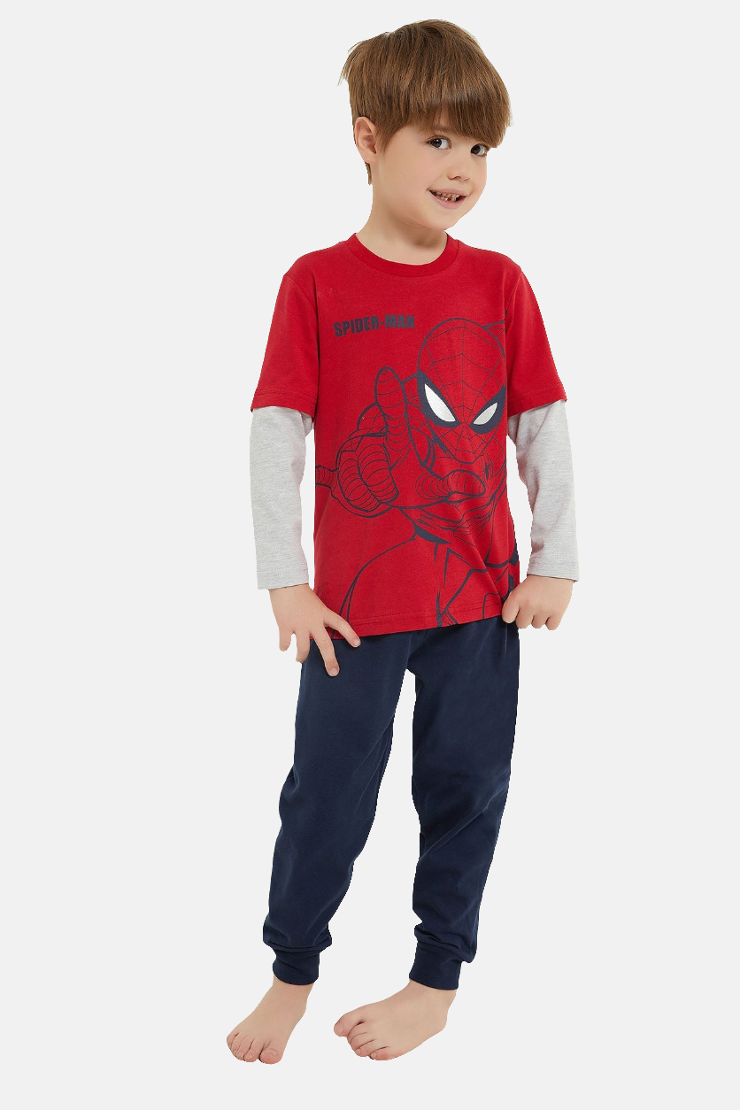 Marvel crvena pidžama za dječake sa Spider-Man motivom