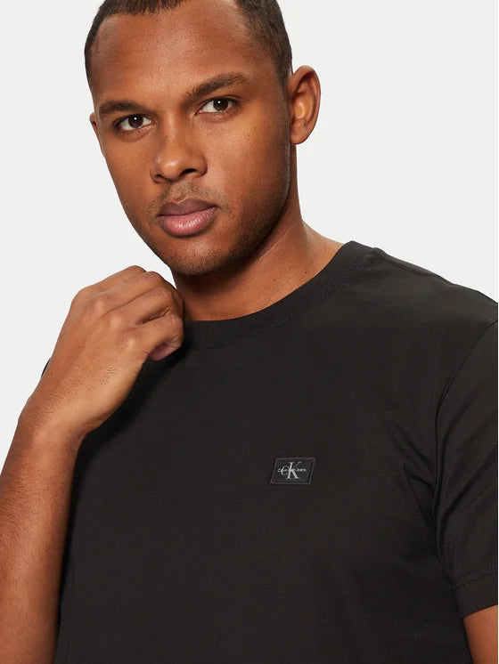 Calvin Klein crna muška majica s kratkim rukavima-[SKU]