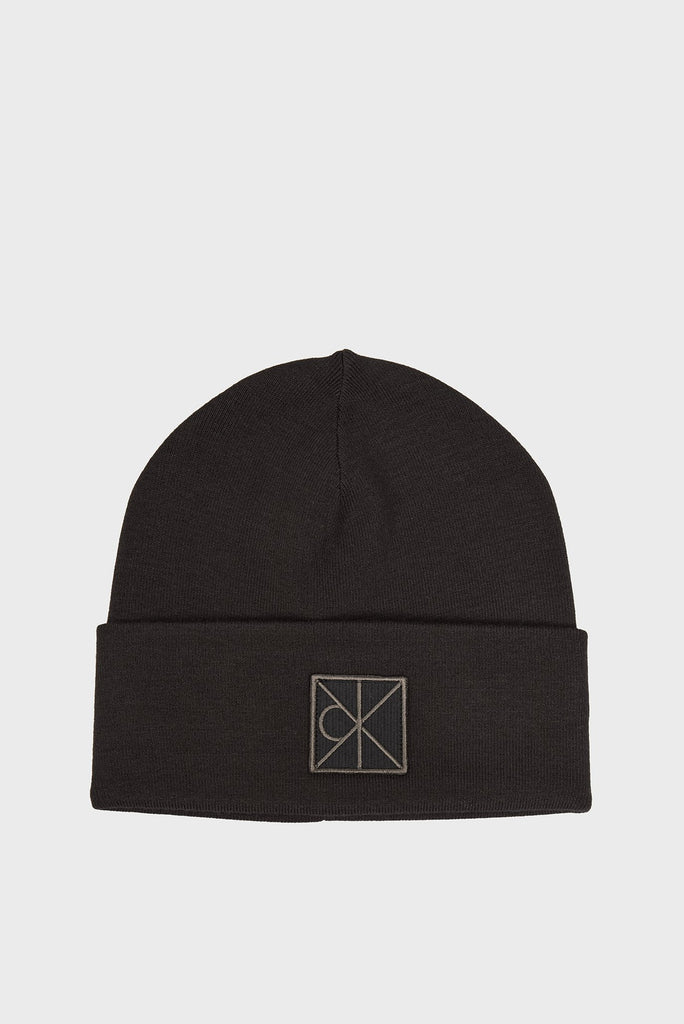 Calvin Klein crni ženski šal i kapa-[SKU]