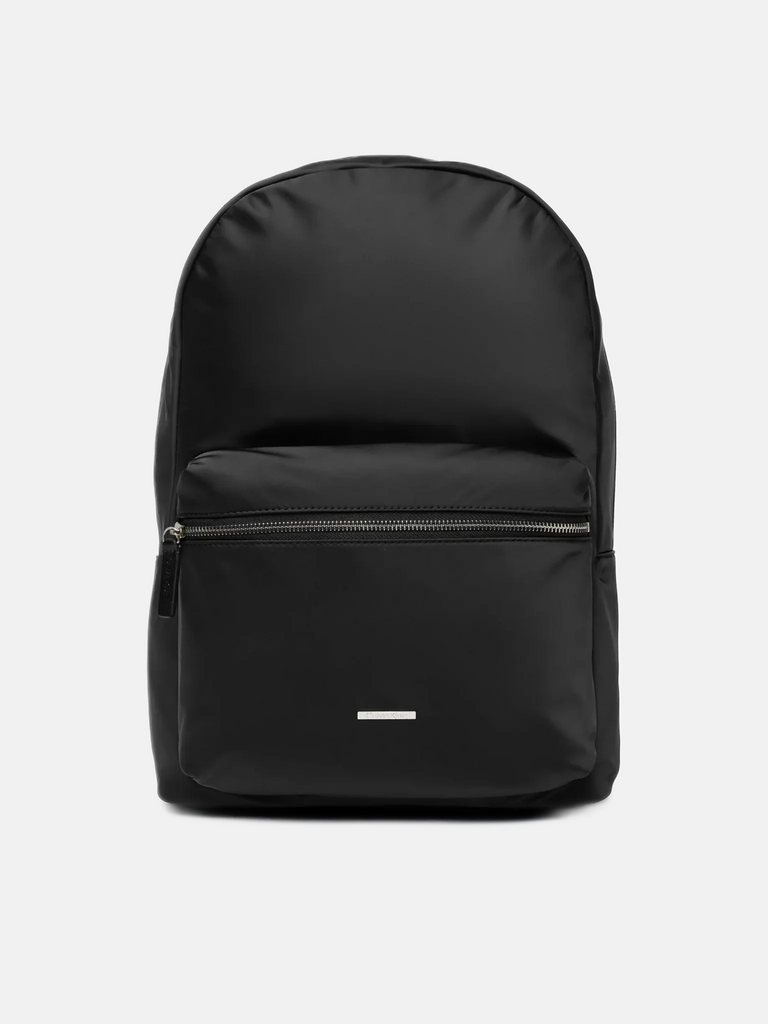 Calvin Klein crni muški ruksak sa prednjim džepom-[SKU]