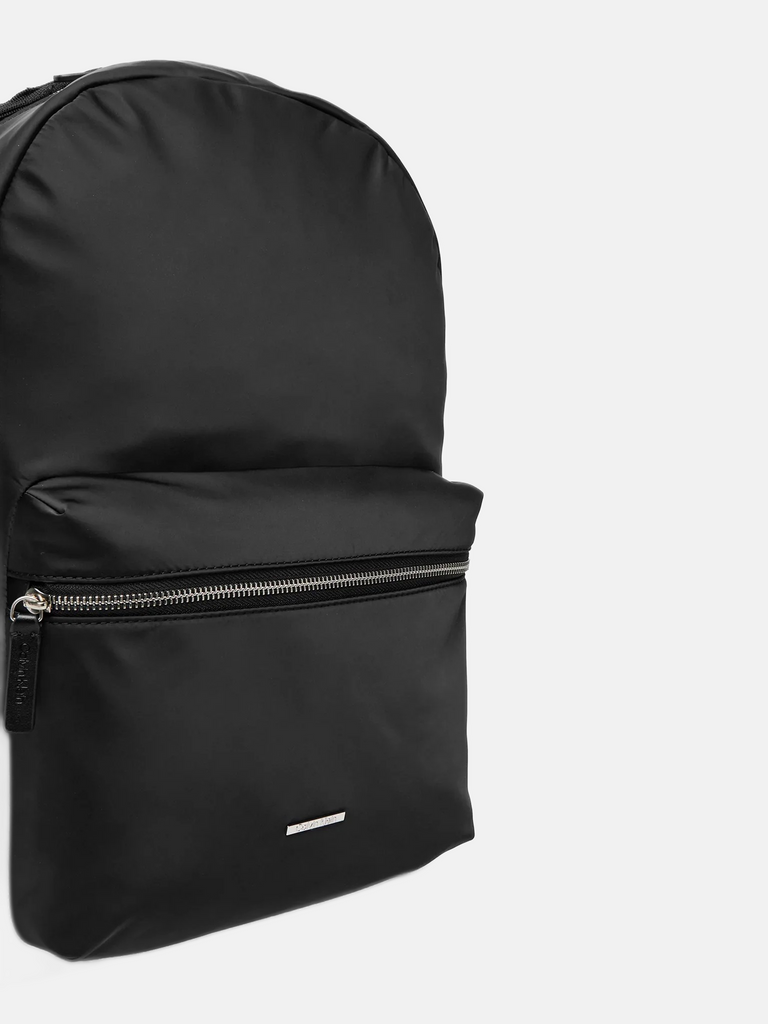 Calvin Klein crni muški ruksak sa prednjim džepom-[SKU]