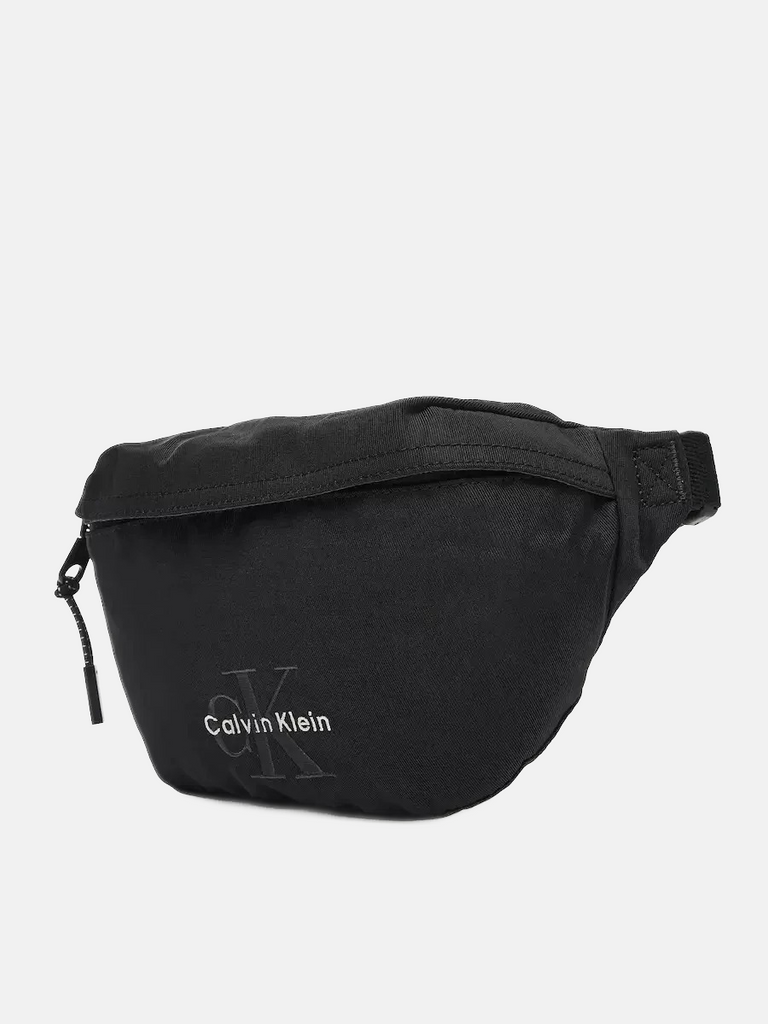 Calvin Klein crna muška platnena torba-[SKU]
