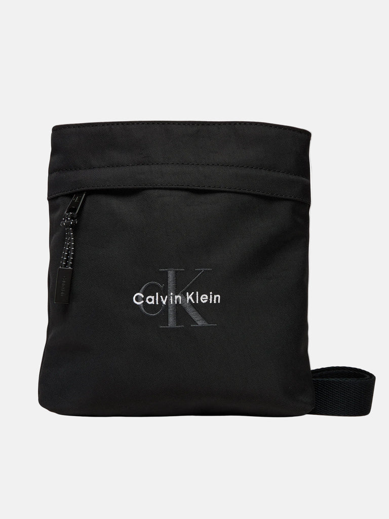 Calvin Klein crna muška klasična torba srednje veličine-[SKU]