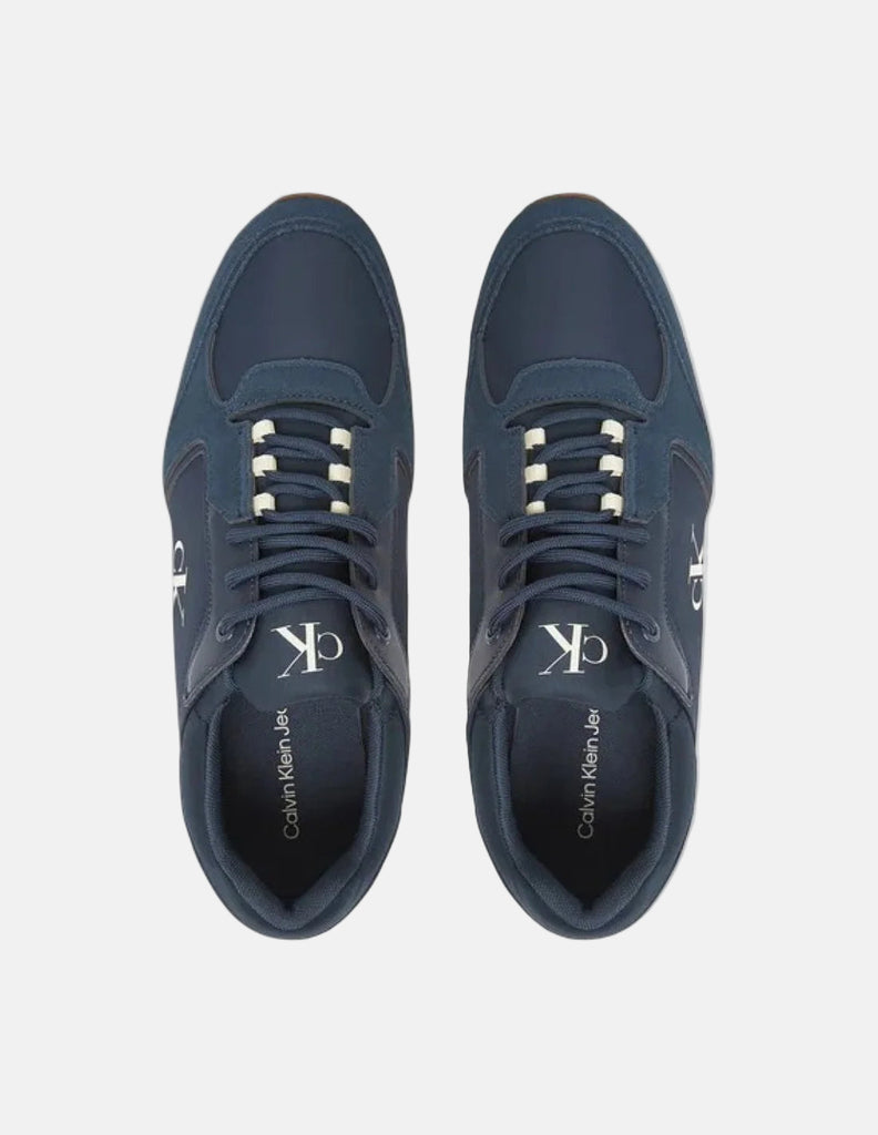 Calvin Klein plave muške patike sa bijelim đonom-[SKU]