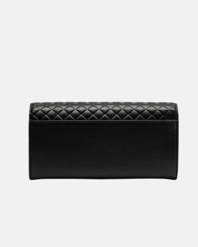Calvin Klein crni ženski novčanik sa prošivnom teksturom-[SKU]