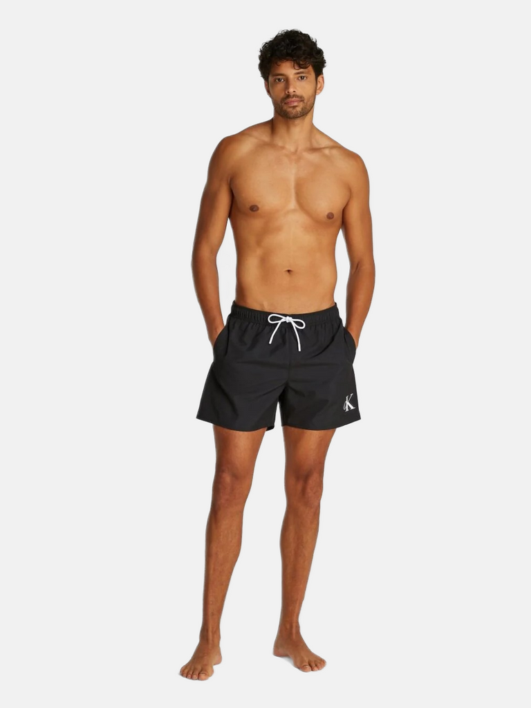 Calvin Klein crni muški kupaći šorc s vezicom-[SKU]