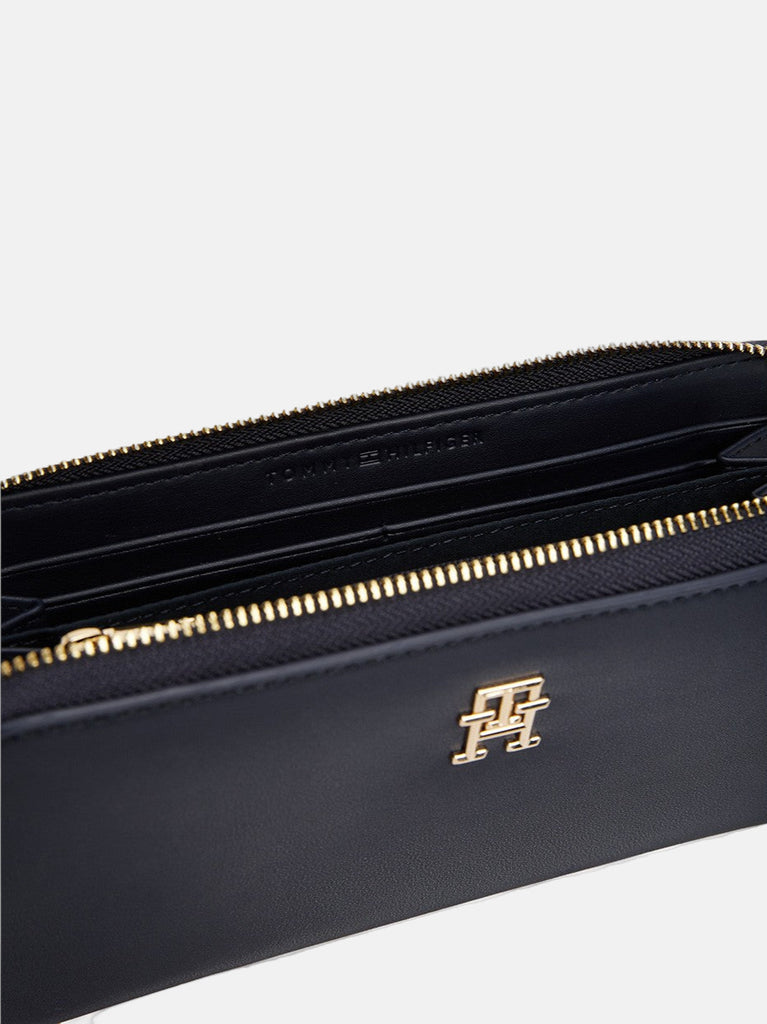 Tommy Hilfiger plavi ženski novčanik sa zlatnim detaljima-[SKU]