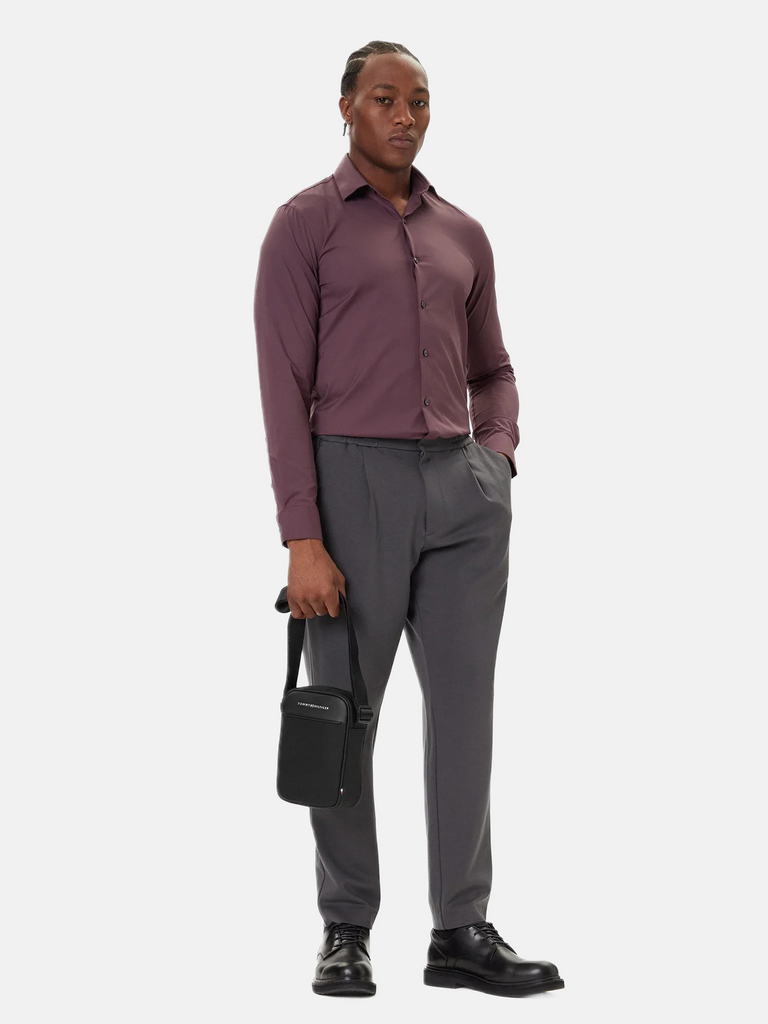 Tommy Hilfiger crna muška torba sa logom-[SKU]