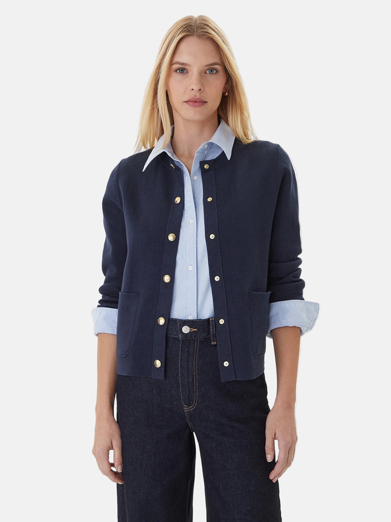 Tommy Hilfiger teget plavi ženski džemper sa dva lica-[SKU]