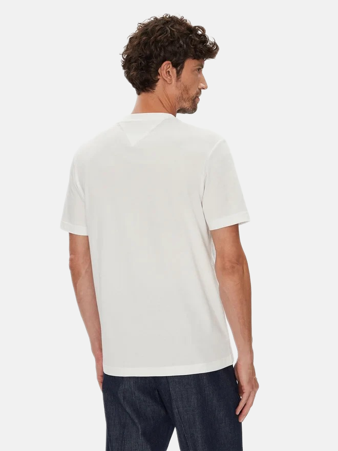 Tommy Hilfiger bijela muška majica kratkih rukava sa natpisom-[SKU]