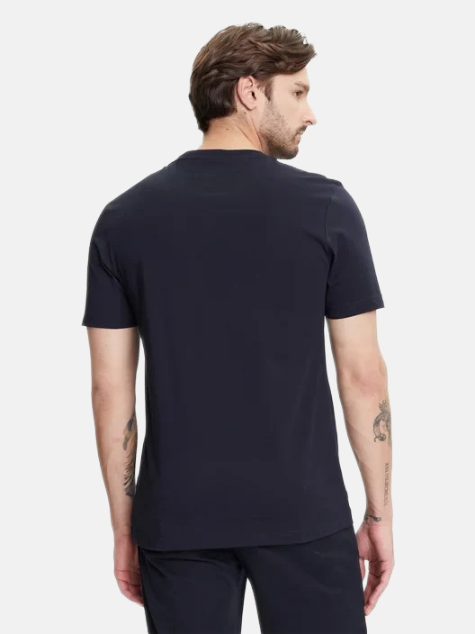 Tommy Hilfiger plava muška majica kratkih rukava sa natpisom-[SKU]