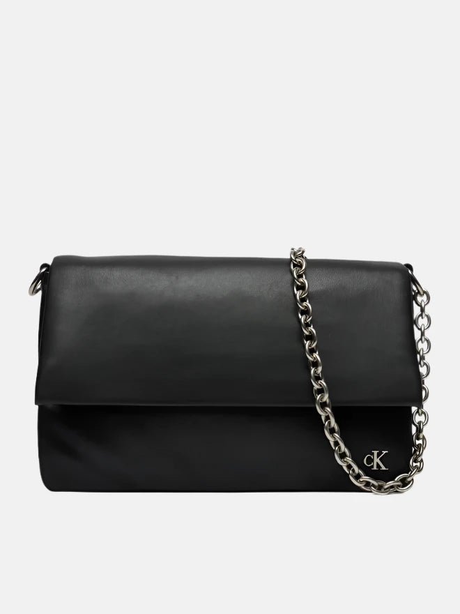 Calvin Klein crna ženska torba sa lancem-[SKU]