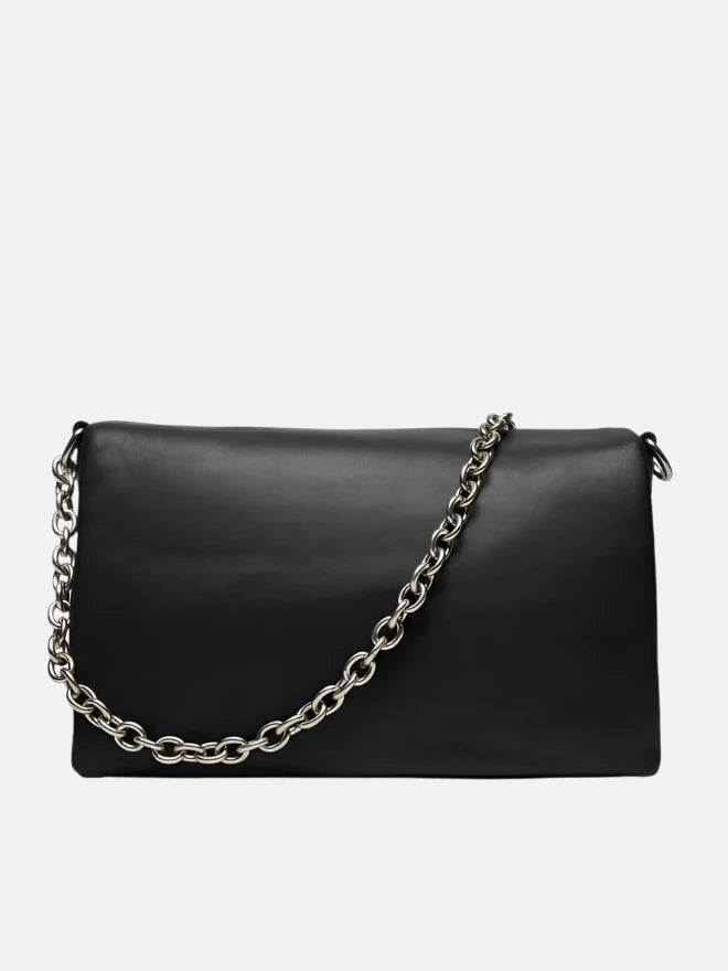 Calvin Klein crna ženska torba sa lancem-[SKU]