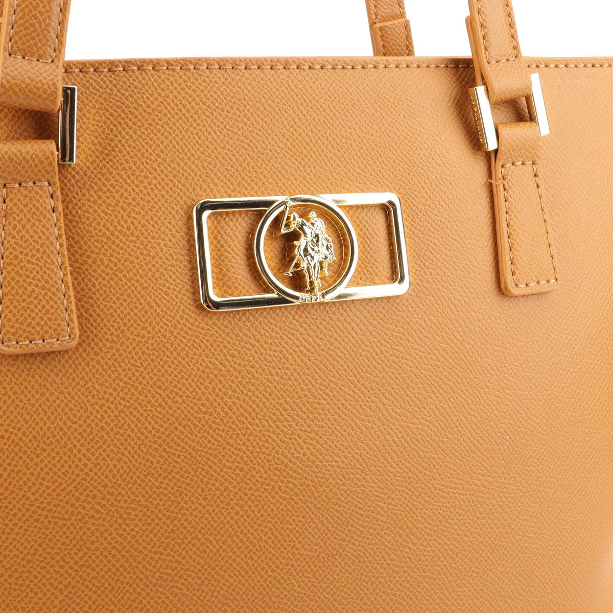 U.S. Polo Assn. bež ženska torba saffiano teksture