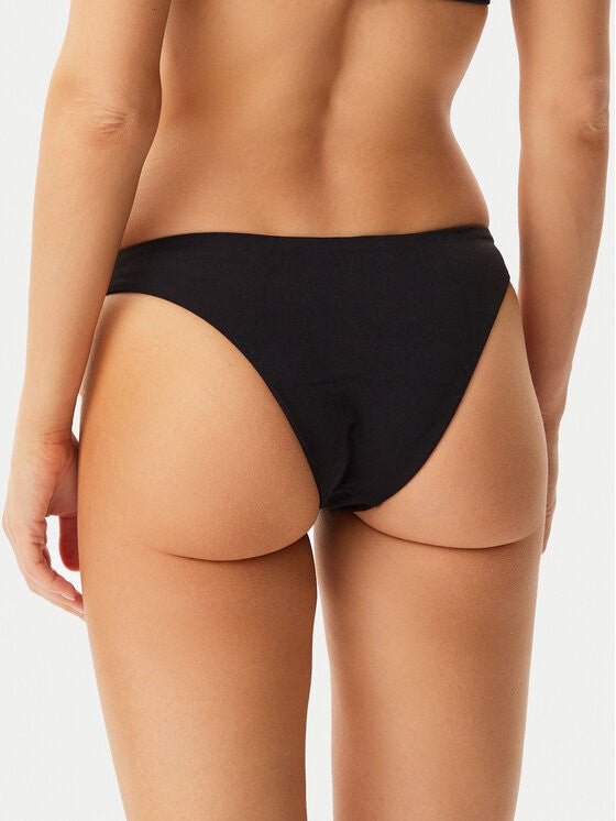 Calvin Klein crni ženski bikini s halter naramenicama