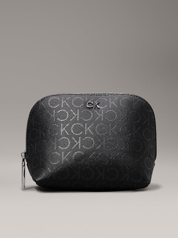 Calvin Klein crni ženski neseser s uzorkom