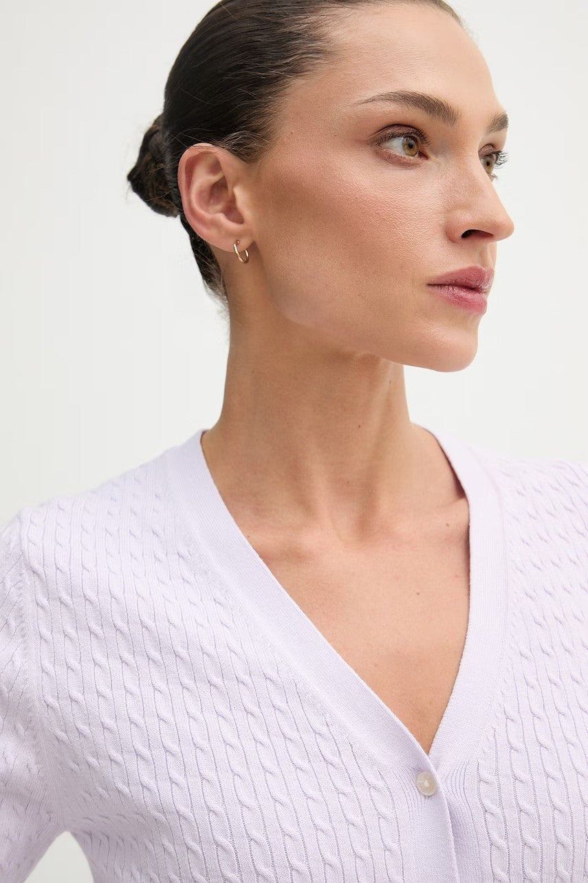 Calvin Klein svijetloljubičasti ženski kardigan