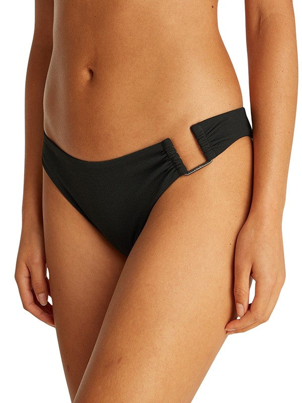 Calvin Klein crni ženski bikini s halter naramenicama