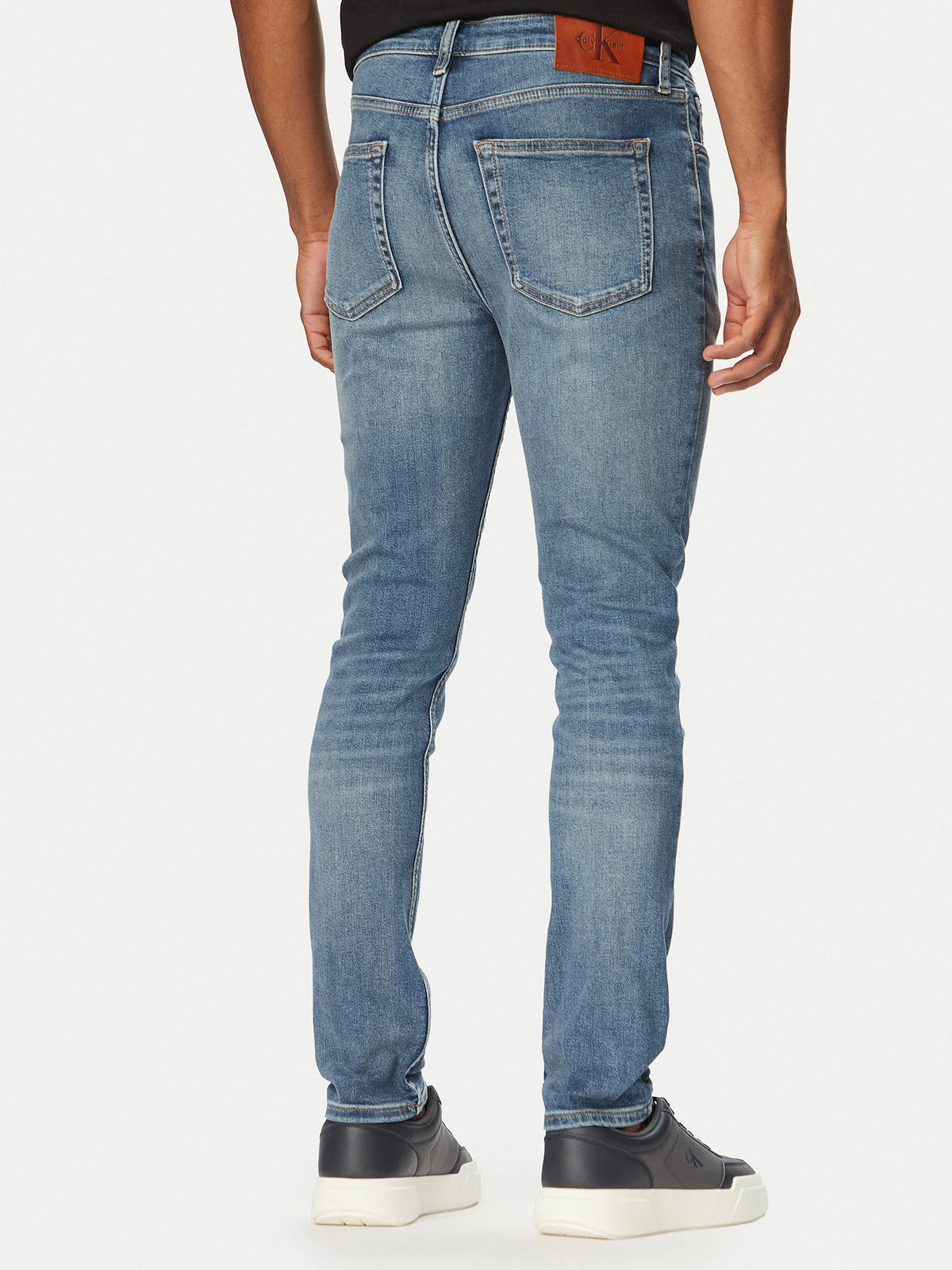 Calvin Klein plave muške uske farmerke