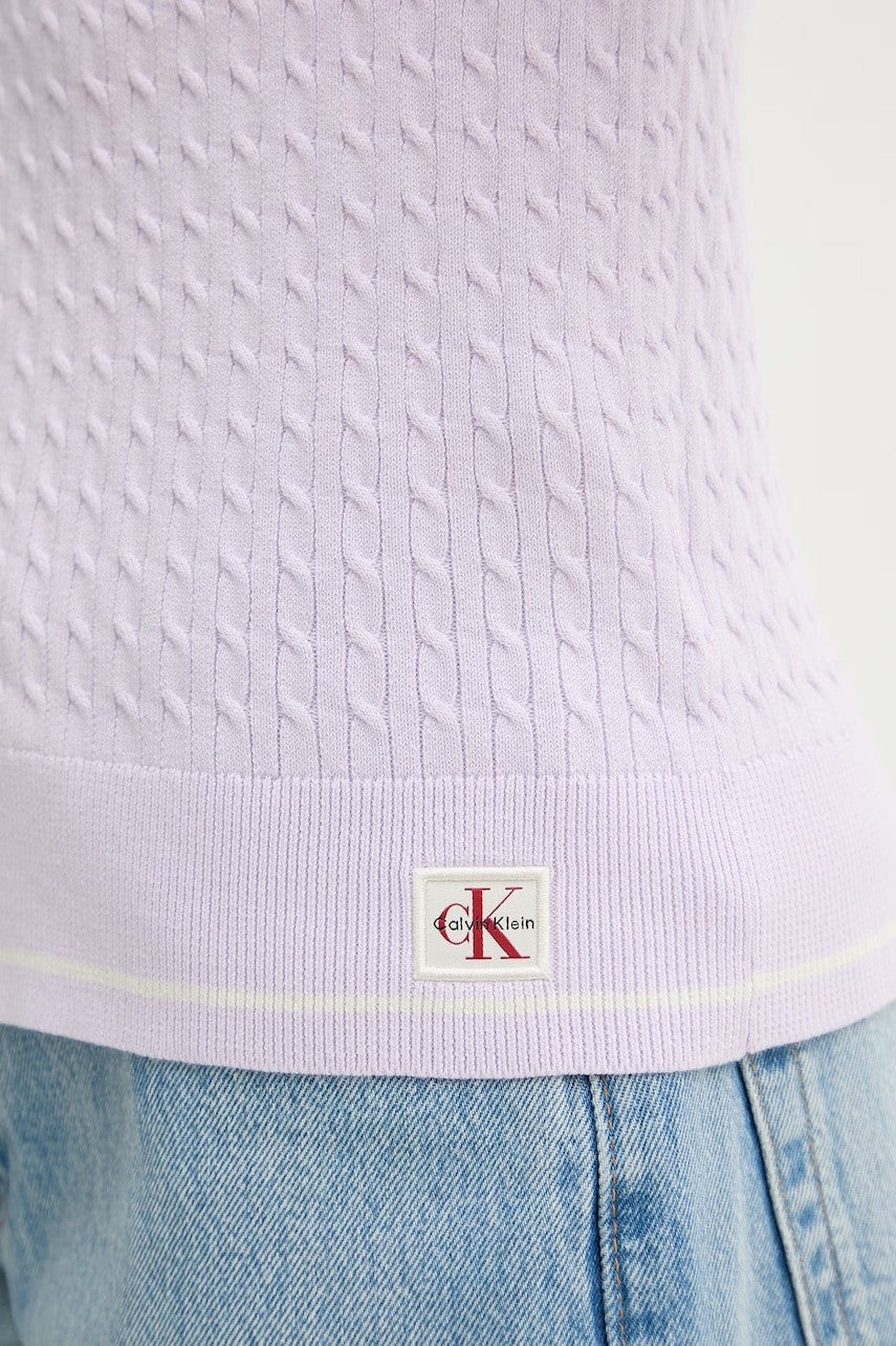 Calvin Klein svijetloljubičasti ženski kardigan