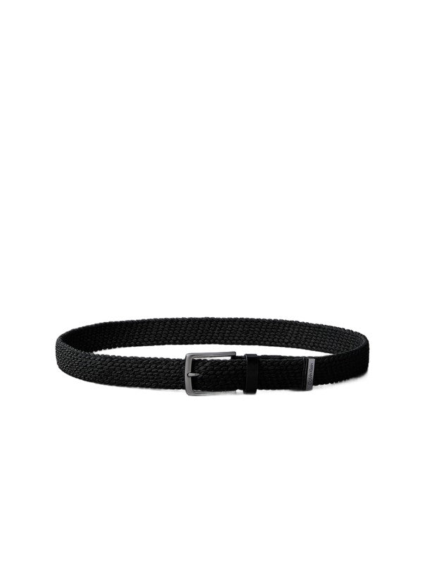 Calvin Klein crni muški pleteni kaiš