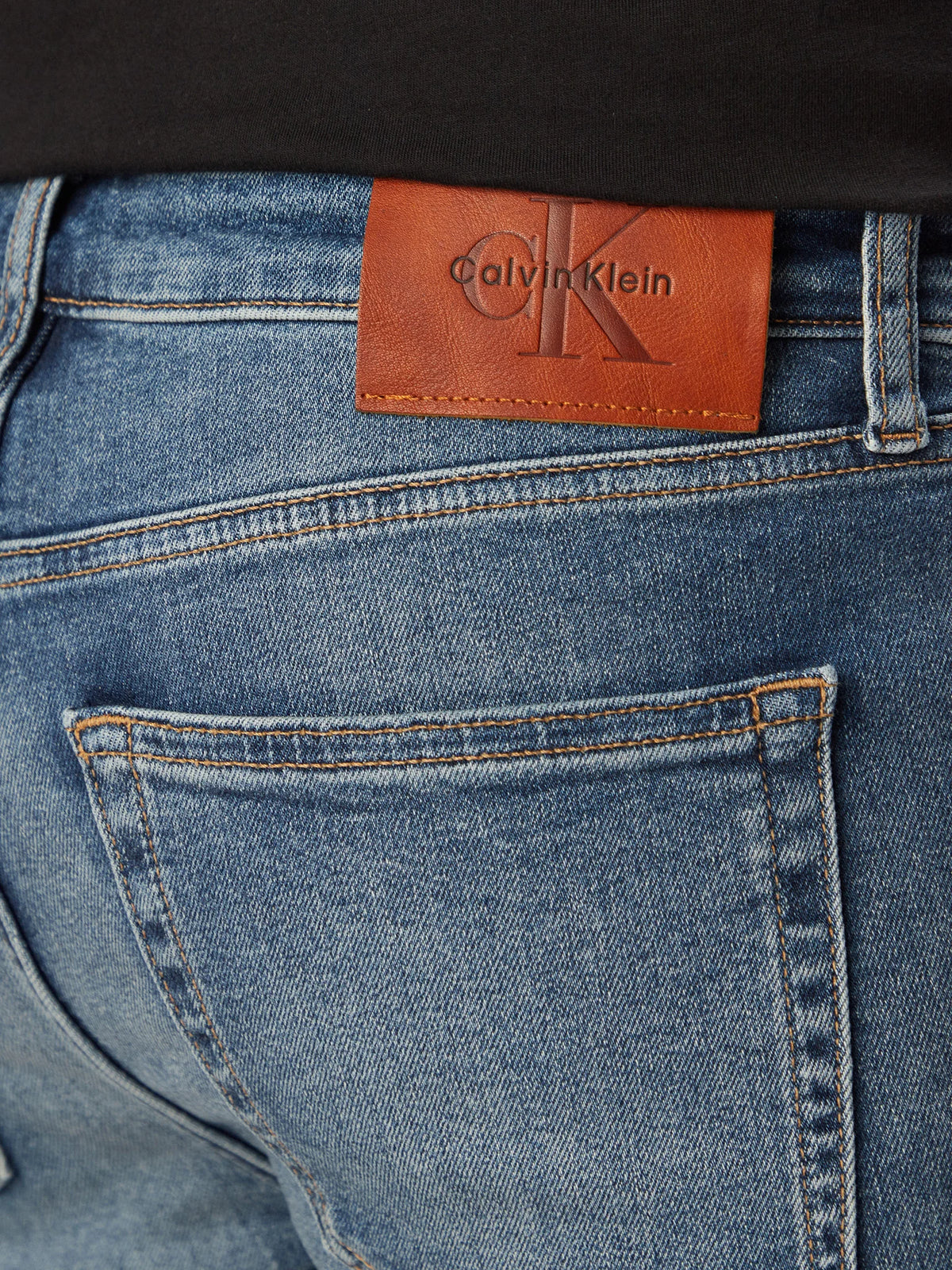 Calvin Klein plave muške uske farmerke